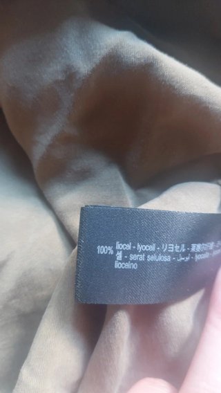 Vestido Zara Beige Talla L