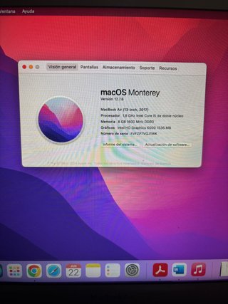 MacBook Air 13 2017 Argento