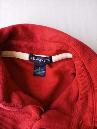 Sudadera Polo Gant Roja Talla L Hombre