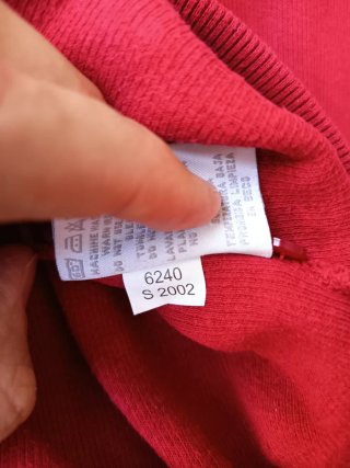 Sudadera Polo Gant Roja Talla L Hombre