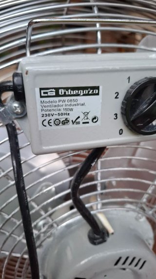 Ventilador Orbegozo PW-0850 Industrial