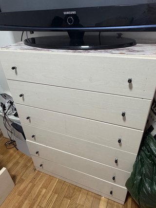 TV Samsung Plasma y Mueble Beige