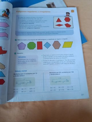 Matemáticas 5⁰ Primaria.  3 volúmenes.