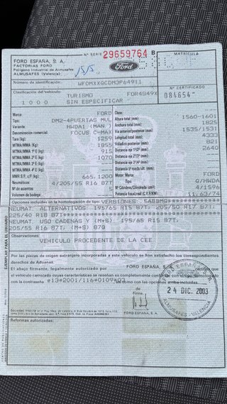 Ford C-MAX 2004