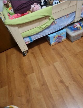 Cama infantil con Ruedas,Colchon y protector