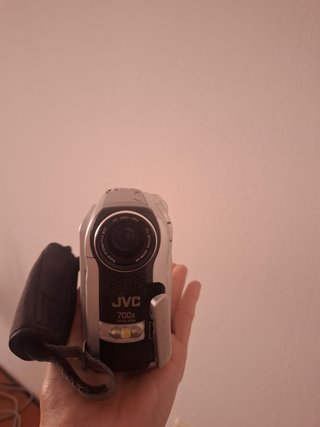 Videocámara digital JVC MiniDV con cargador, etc.