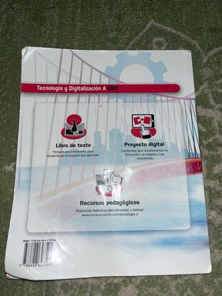 Libro de Tecnología y digitalización A, 2 ESO