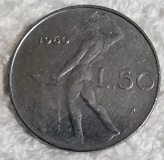Lotto 50 Lire 1954-1960 (incl. 1958)