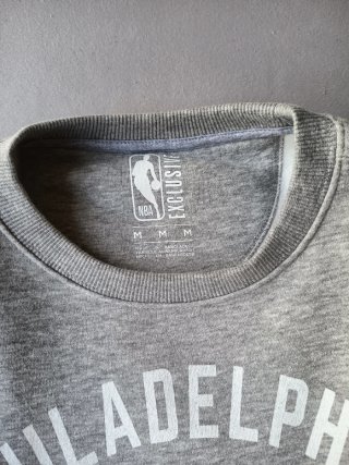 Sudadera Philadelphia 76ers Gris Talla M