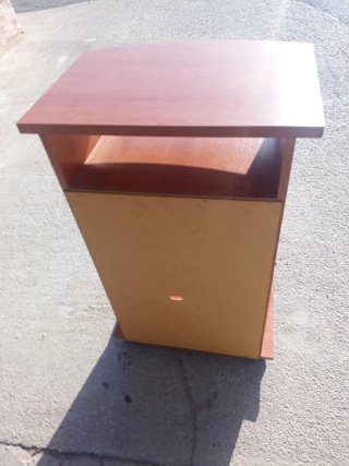 Mueble auxiliar madera marrón