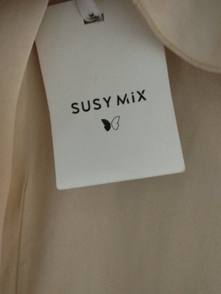 Abito lungo Susy Mix crema XS