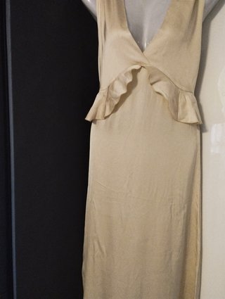 Abito lungo Susy Mix crema XS