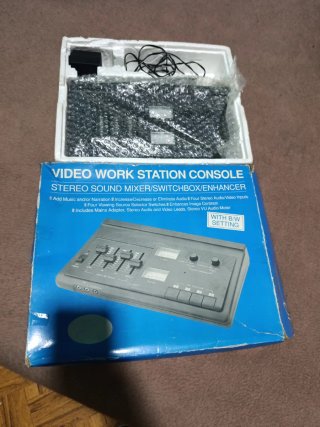 Consola Video Work Station IQ vídeo y audio analóg