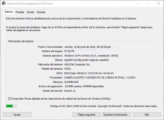 Asus i7/ 8CPUs/ 8GB RAM/ HDD 500GB/ windows 10L