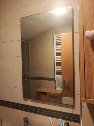 Espejo de baño de cristal
