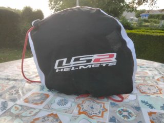Casco Integral LS2 FF320 Negro y Blanco