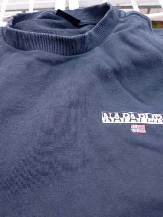 Felpa Napapijri Uomo Blu Taglia XL