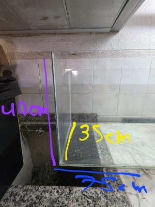 Terrario de cristal