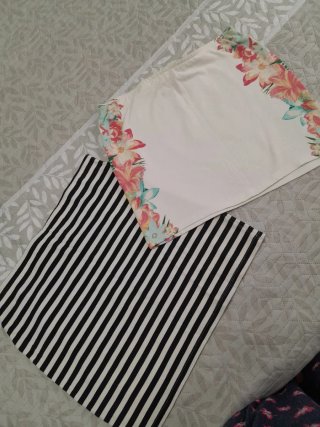 Faldas mini estampadas