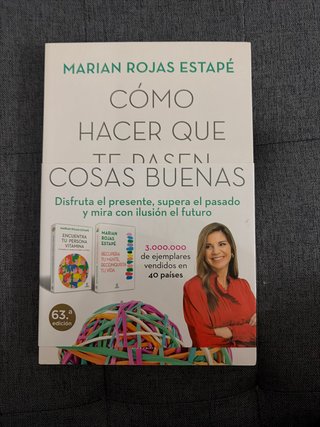 Libro como hacer que te pasen cosas buenas. NUEVO
