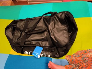 Mochila Columbia Negra 60 ml
