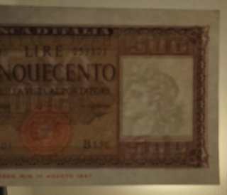Ornata di spighe 500 Lire  1961 Carli/Ripa SPL++