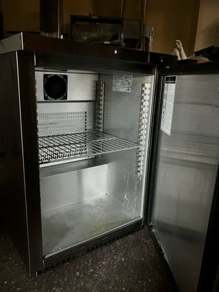 Nevera pequeña FOSTER . Acero inox