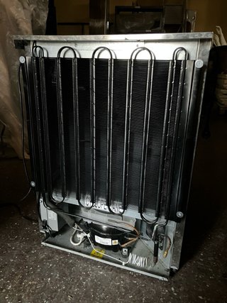 Nevera pequeña FOSTER . Acero inox
