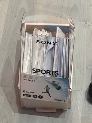 Auriculares Sony WF-SP900 Bluetooth Negros/Grises