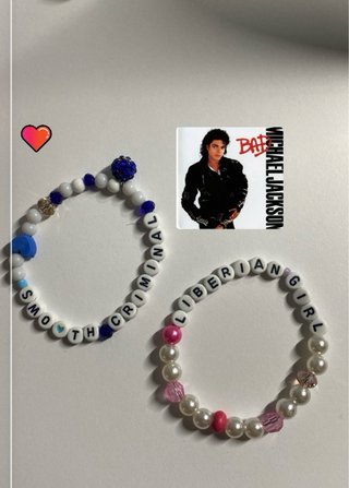 Pulseras Michael Jackson