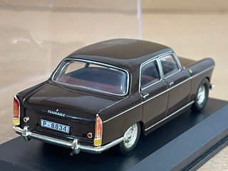 PEUGEOT 404 (1962 matrícula Palencia 1:43 die-cast