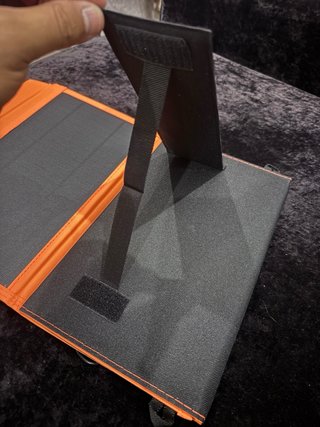 Painel Solar Portátil Laranja