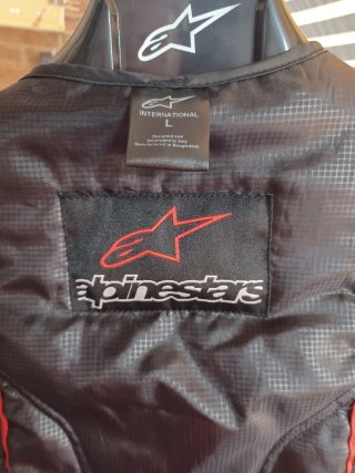 Chaqueta Moto Alpinestars Negra talla L