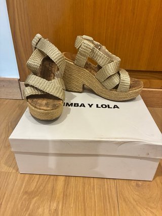 Cuñas Bimba y Lola Doradas