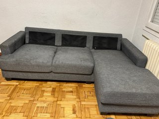 Sofá modular gris