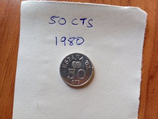 50 Céntimos 1980 España