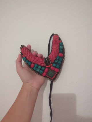 Collar artesanal multicolor
