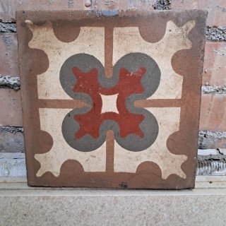 Baldosa hidráulica suelo decorada