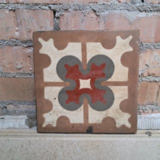 Baldosa hidráulica suelo decorada