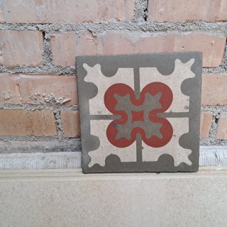 Baldosa hidráulica suelo decorada
