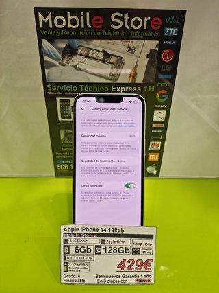 Apple iPhone 14 128GB Blanco