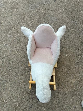 Pato de peluche balancín para bebé