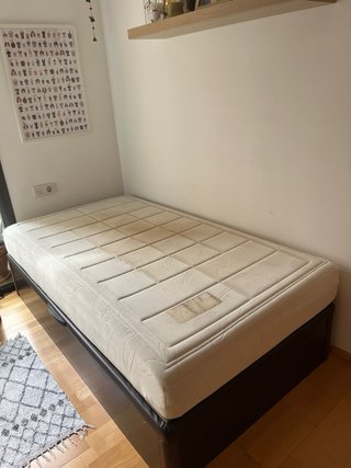 URGE VENDER - Colchón y canapé de tela