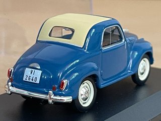 FIAT 500C TOPOLINO (1949) matrícula Vitoria 1:43