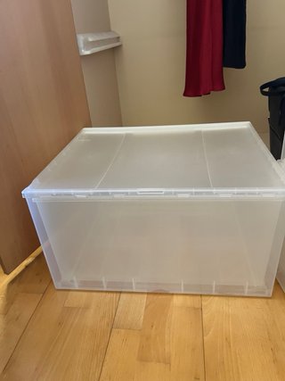 Caja Muji Almacenaje Grande Transparente