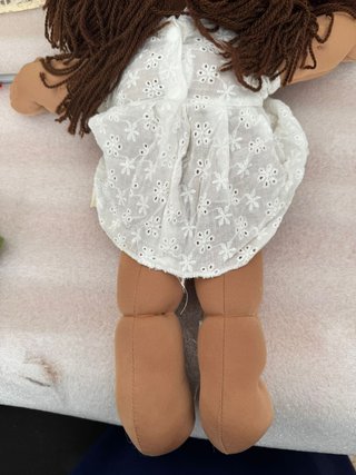 Muñeca Cabbage Patch Kids Mulata Pelo Largo