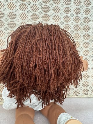 Muñeca Cabbage Patch Kids Mulata Pelo Largo