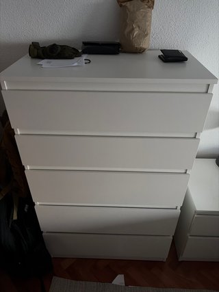 Cómoda Ikea 6 cajones blanca