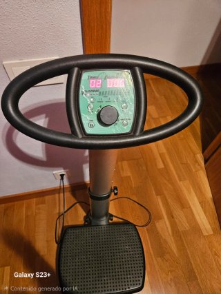 Cinta de correr Mobvoi y plataforma vibratoria.