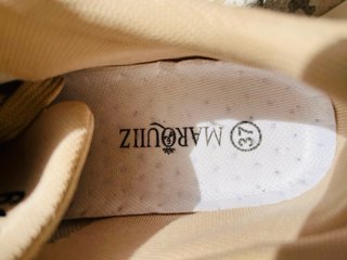 Zapatilla Marquiiz Beige y Blanca